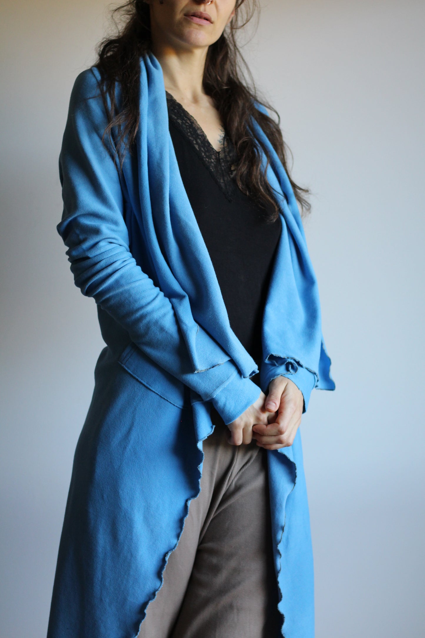 Long Cardigan | Blue | XS - M