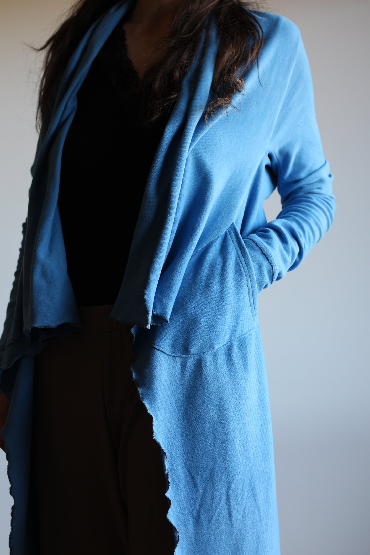 Long Cardigan | Blue | XS - M