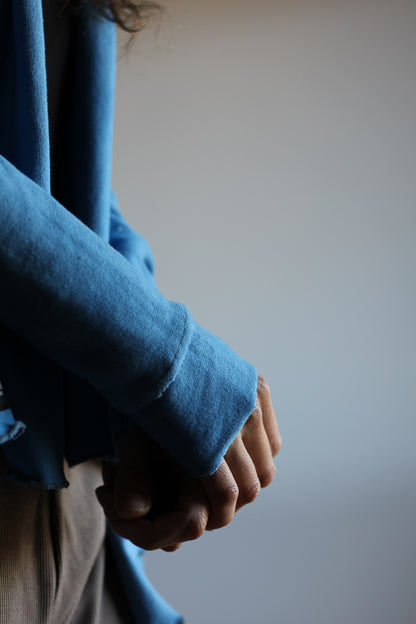 Long Cardigan | Blue | XS - M