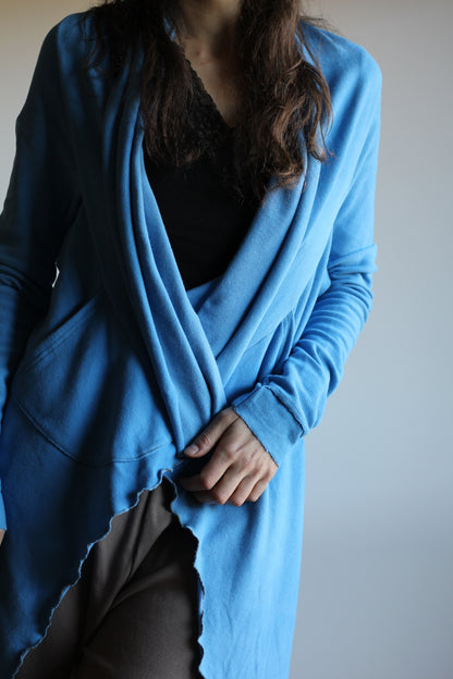 Long Cardigan | Blue | XS - M