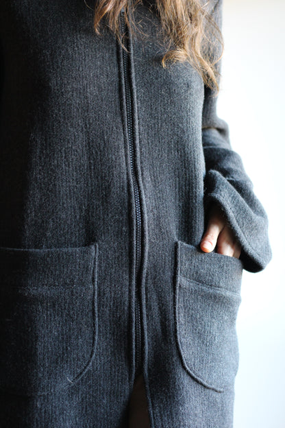 Wool coat | Dark Gray | S - L