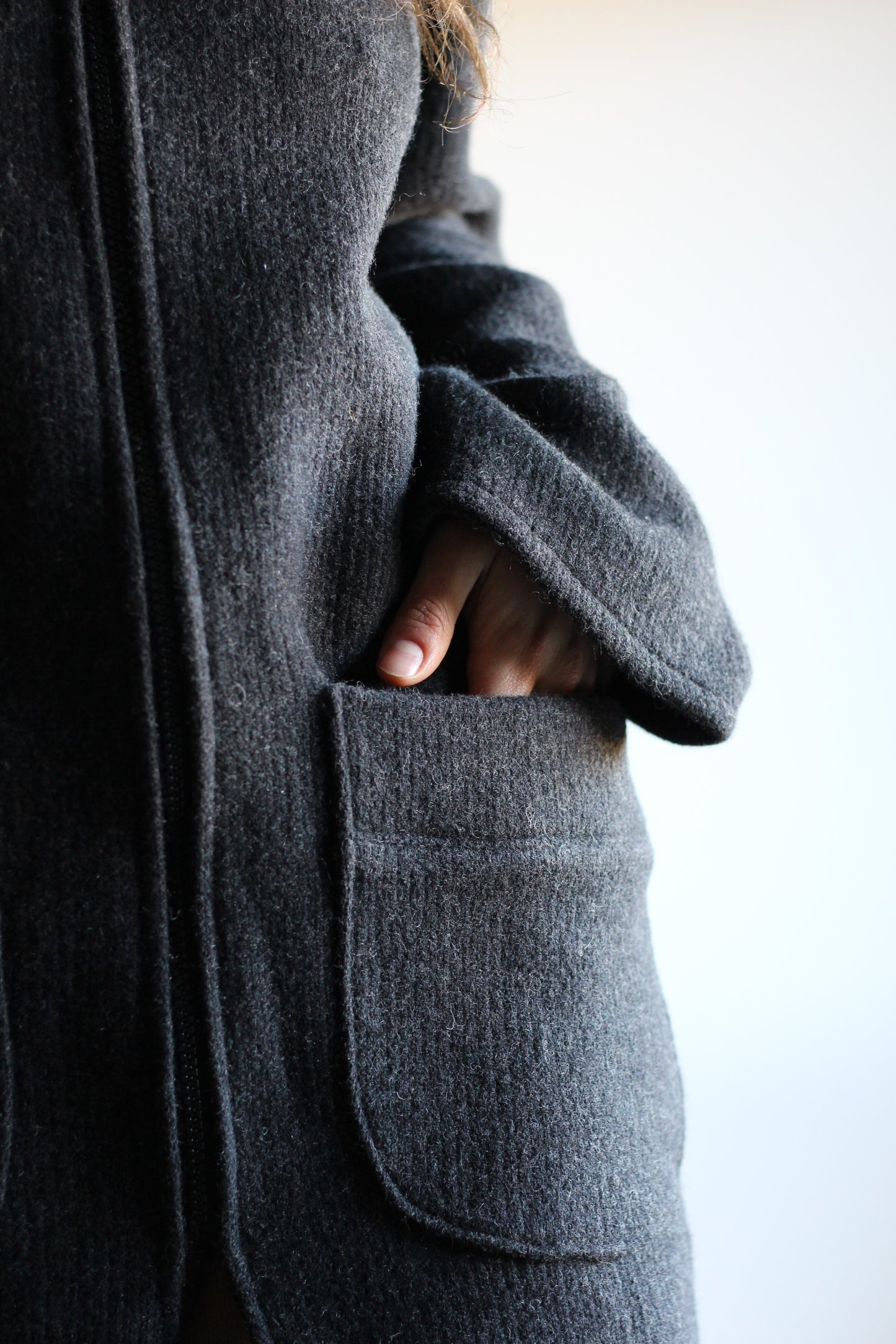 Wool coat | Dark Gray | S - L
