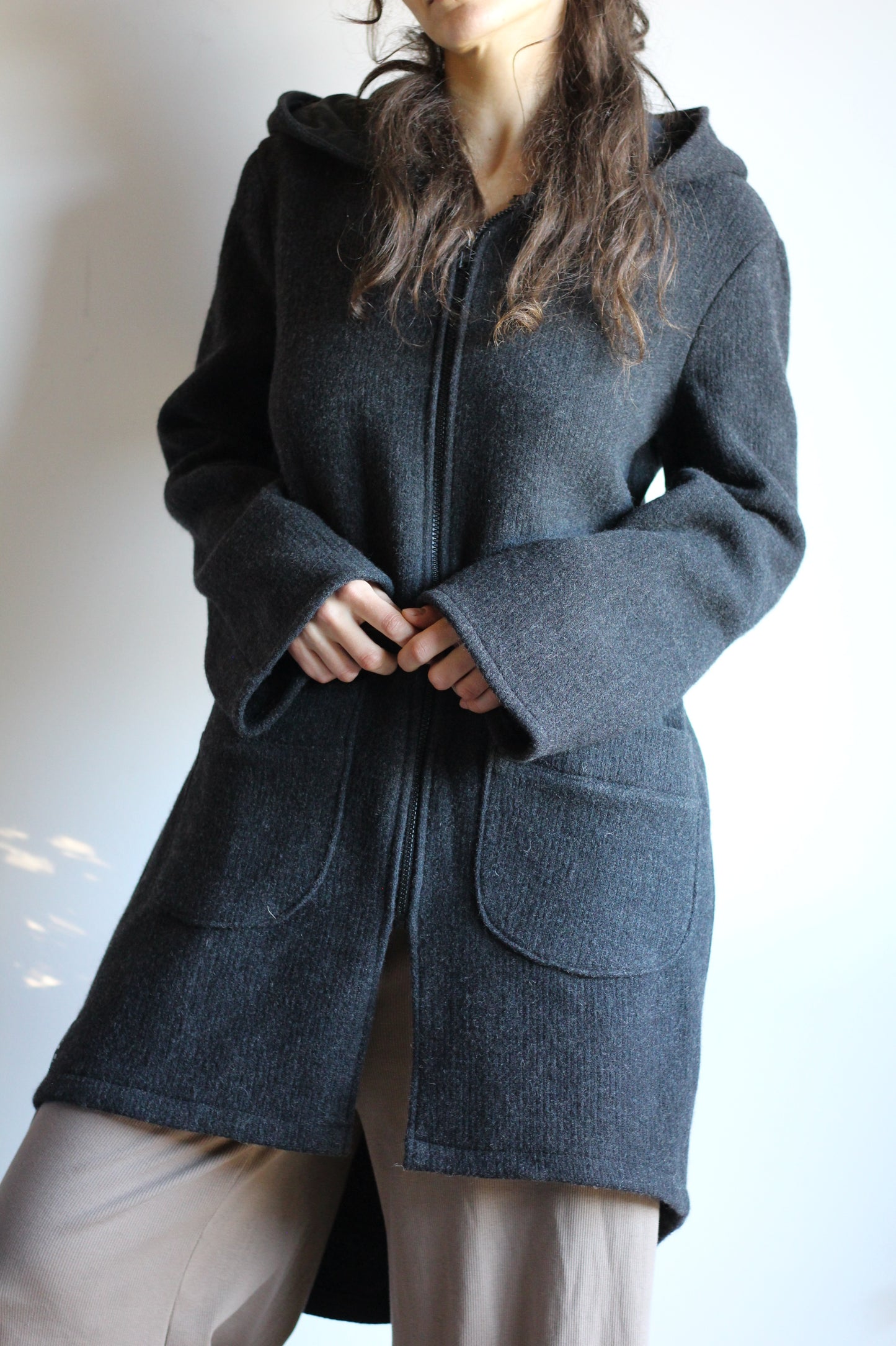 Wool coat | Dark Gray | S - L