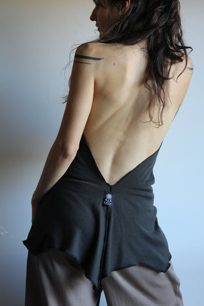 Halter top | Gray | S - M