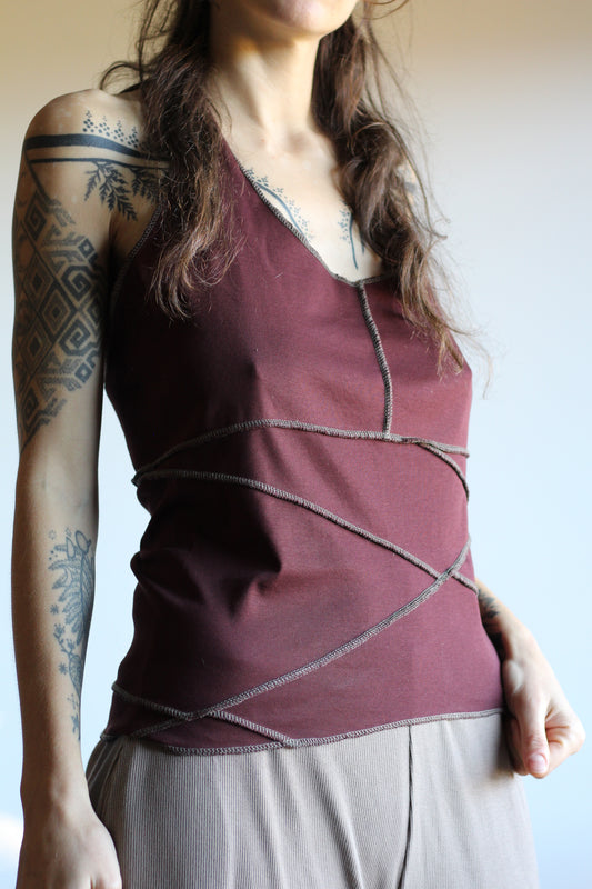 Halter top | Wine | S - M