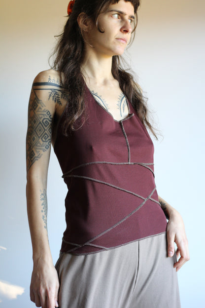 Halter top | Wine | S - M