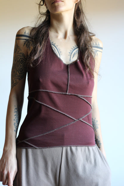 Halter top | Wine | S - M