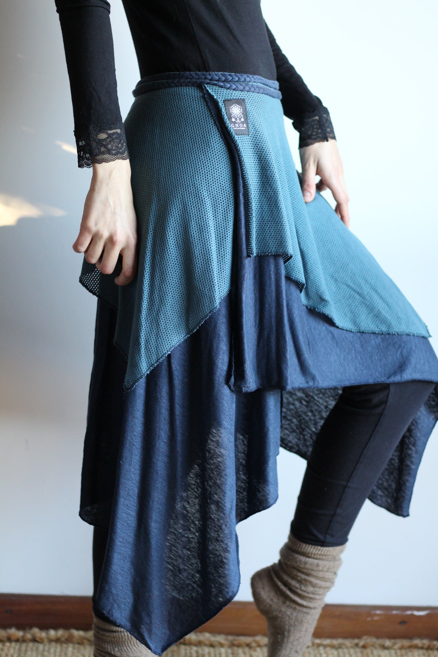 Wrap Skirt | Blue | XS - M