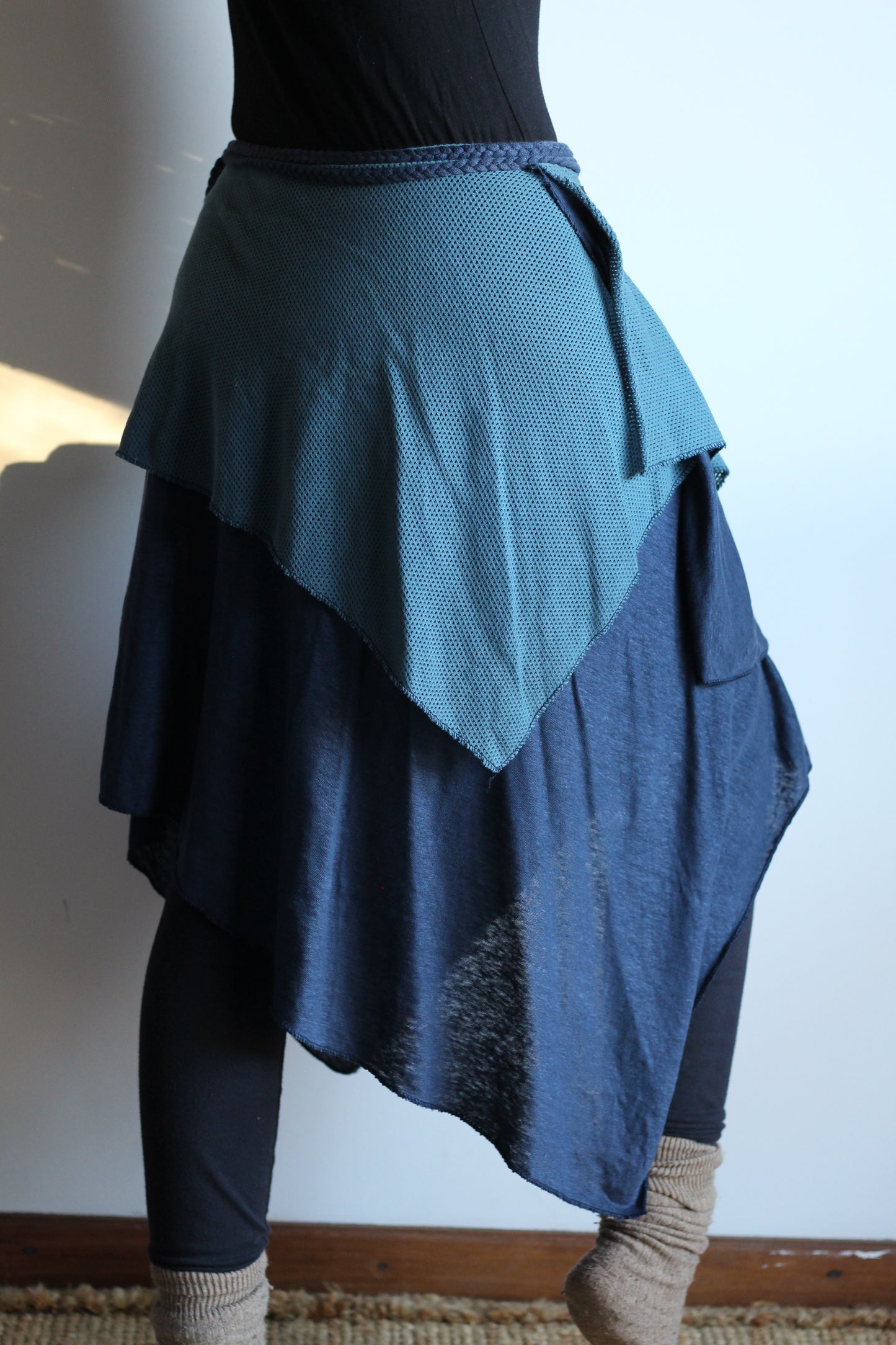 Wrap Skirt | Blue | XS - M