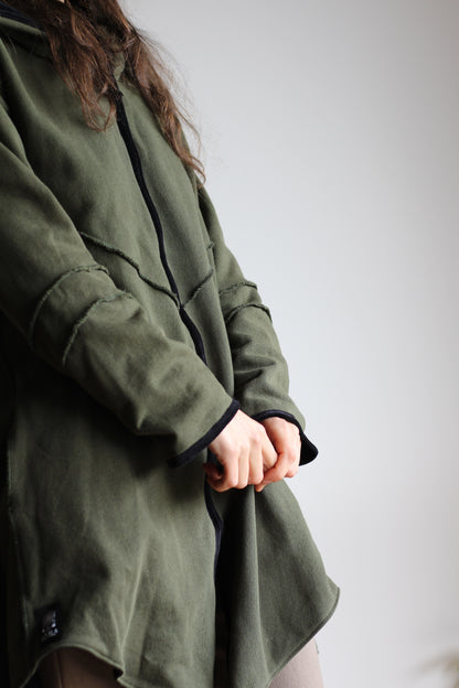 Witch Coat | Green & Black | S - M