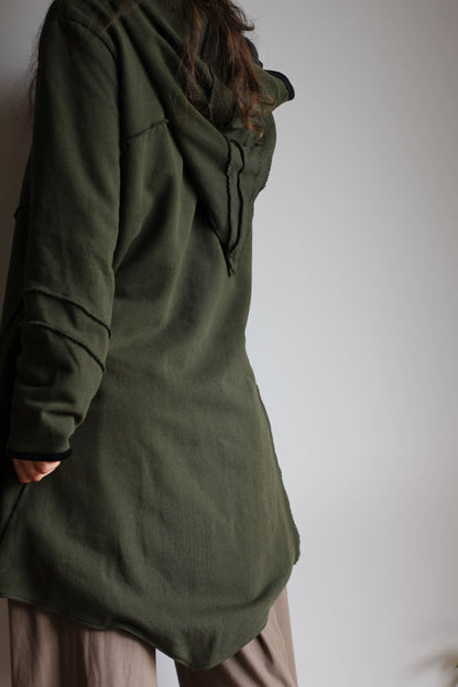 Witch Coat | Green & Black | S - M