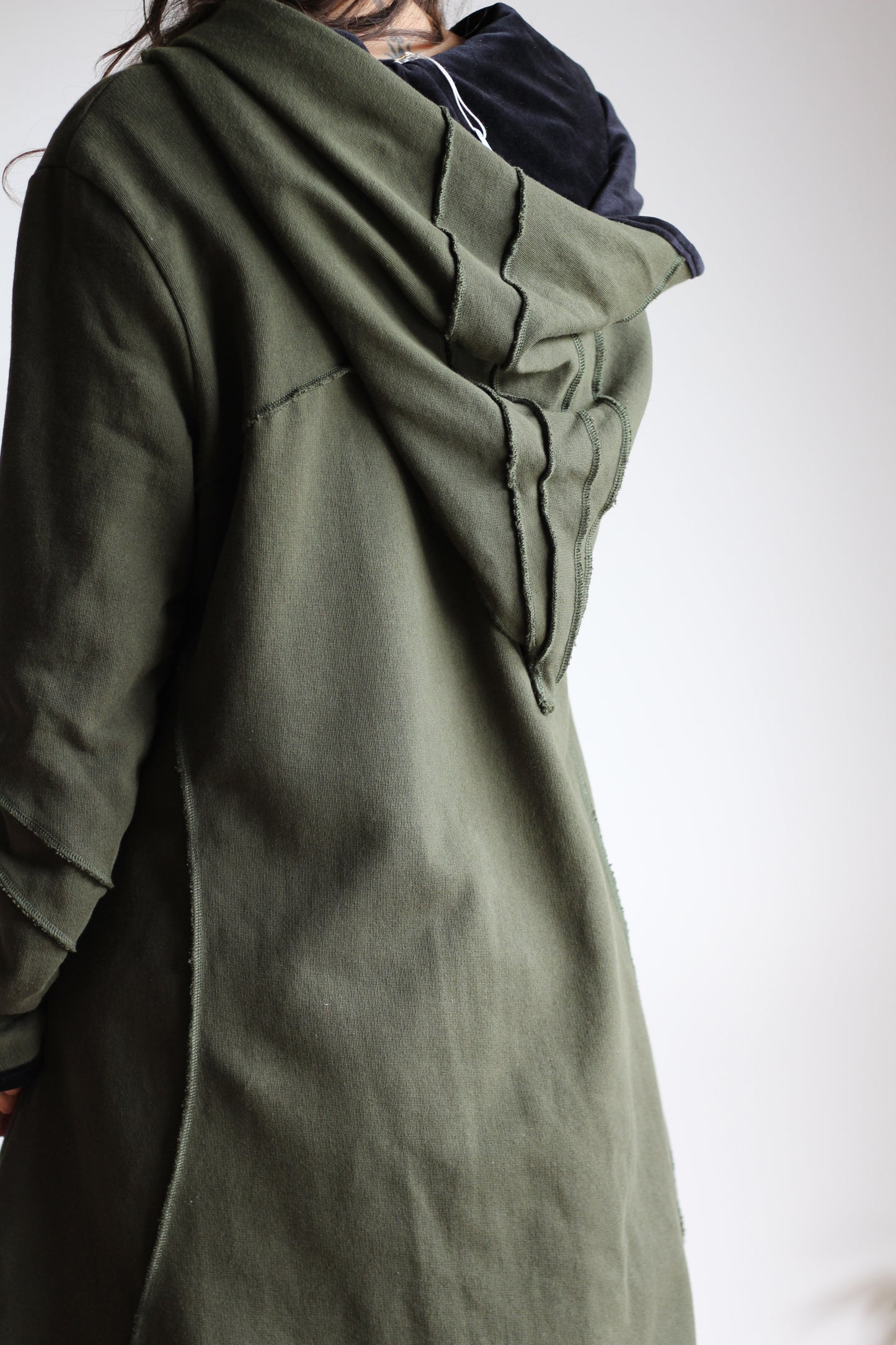 Witch Coat | Green & Black | S - M