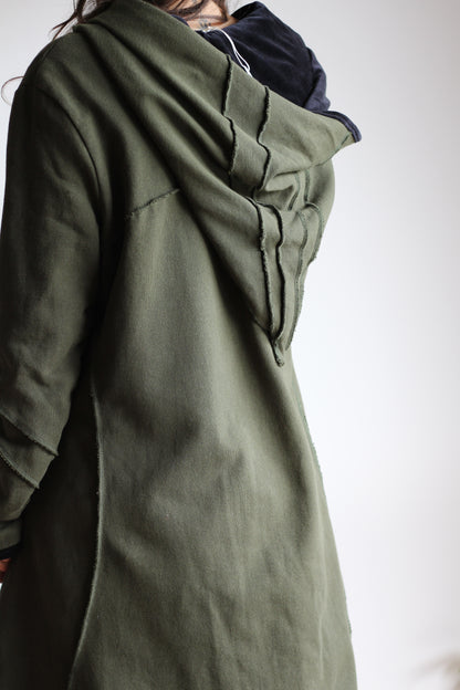 Witch Coat | Green & Black | S - M