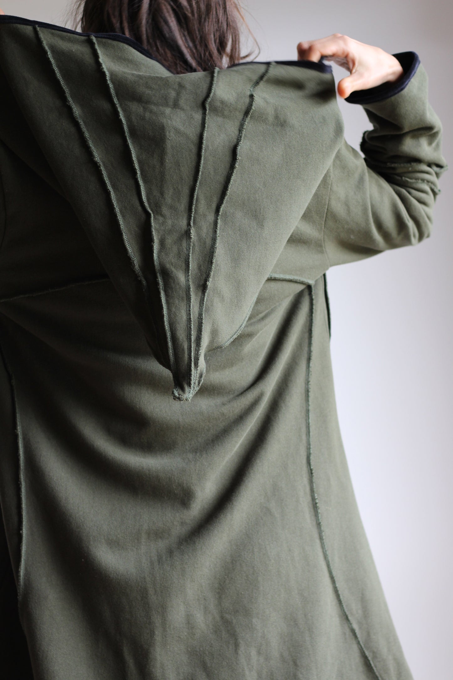 Witch Coat | Green & Black | S - M