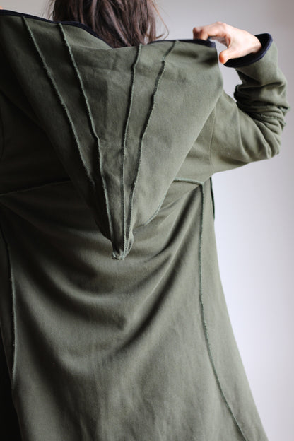 Witch Coat | Green & Black | S - M