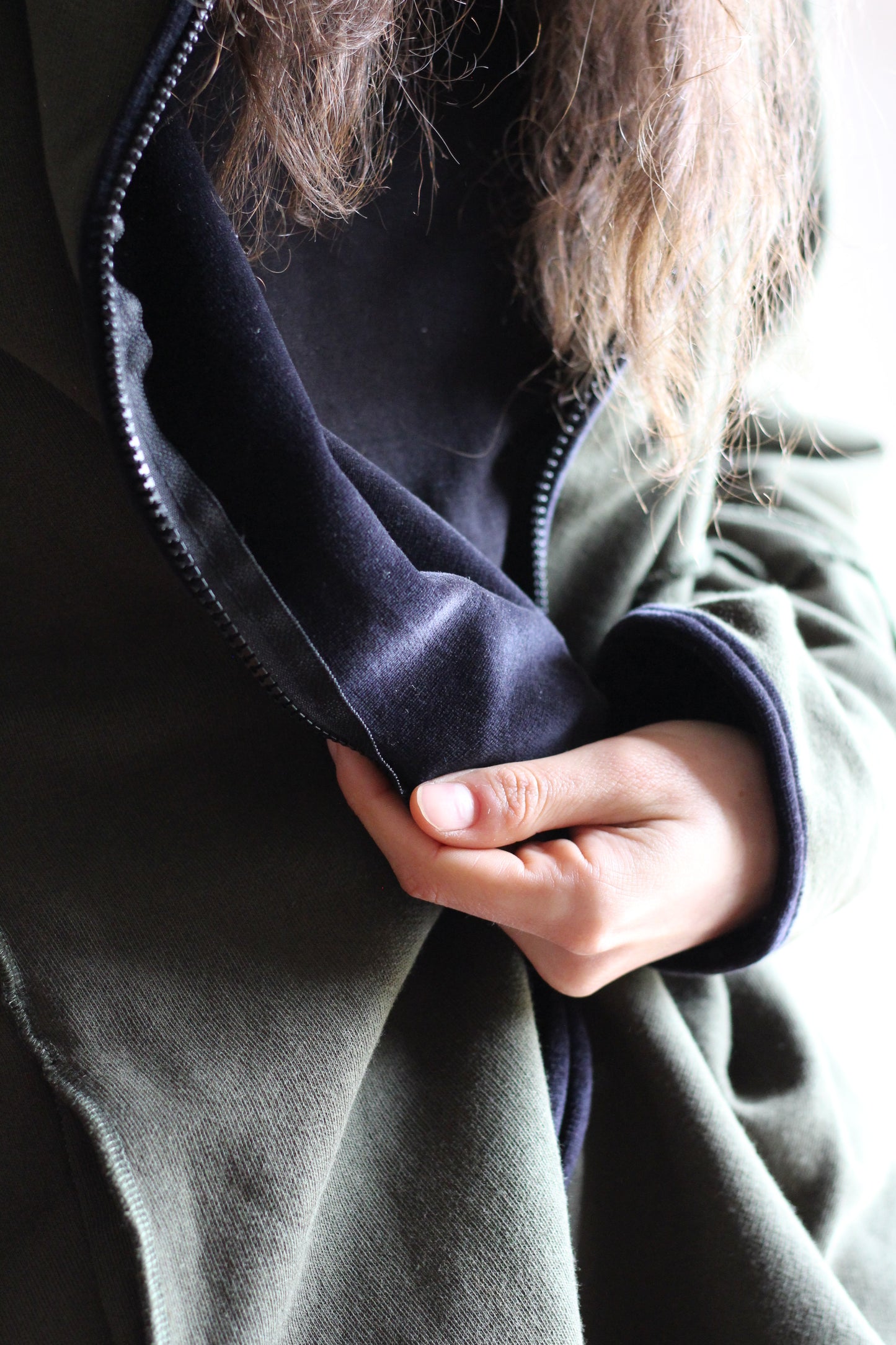 Witch Coat | Green & Black | S - M