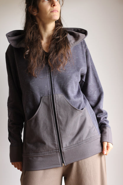 Cozy Jacket | Blue/Gray | XS - M