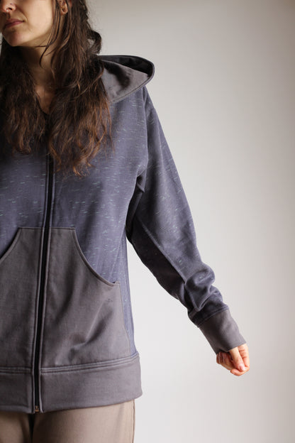 Cozy Jacket | Blue/Gray | XS - M