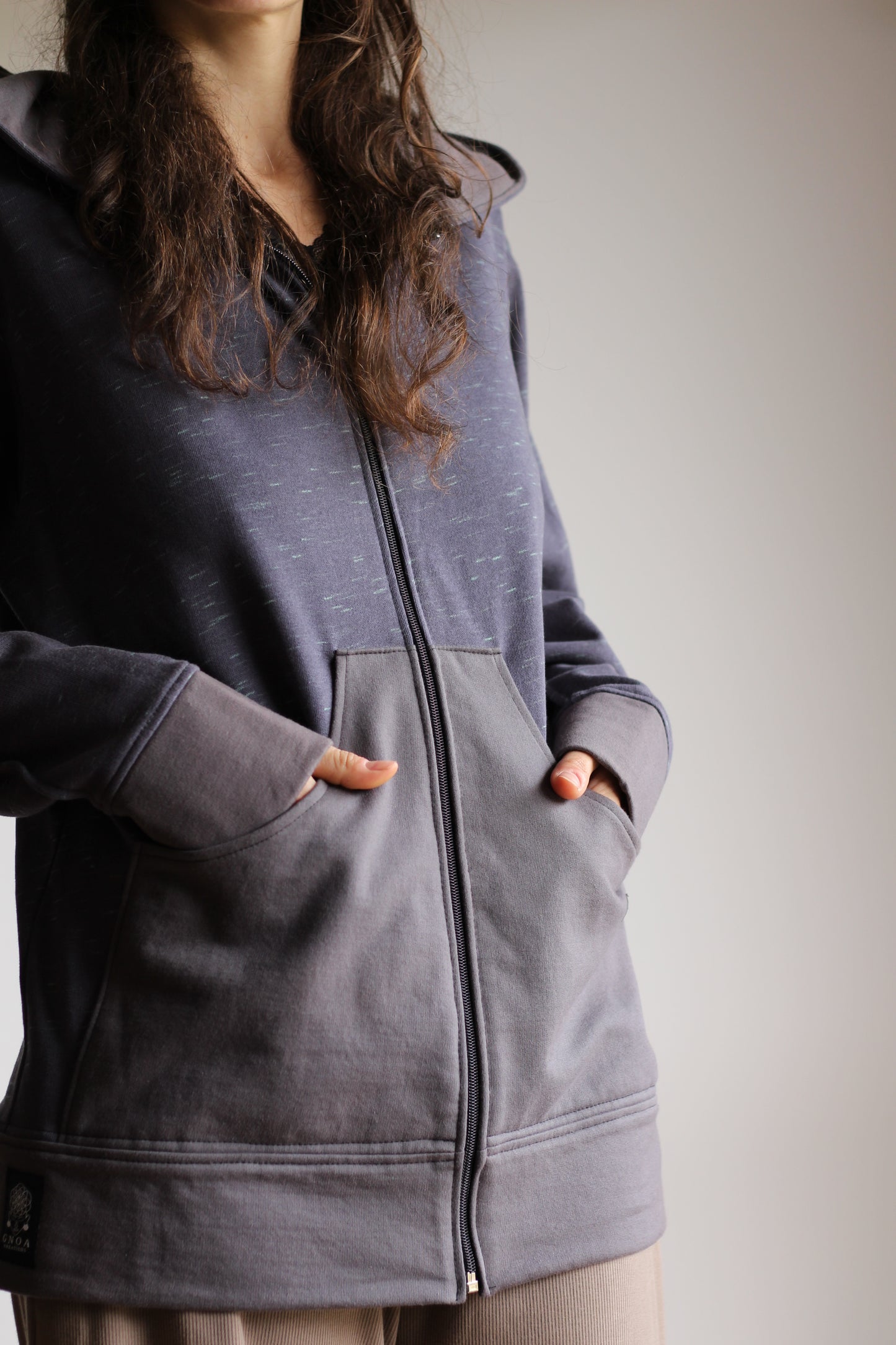 Cozy Jacket | Blue/Gray | XS - M