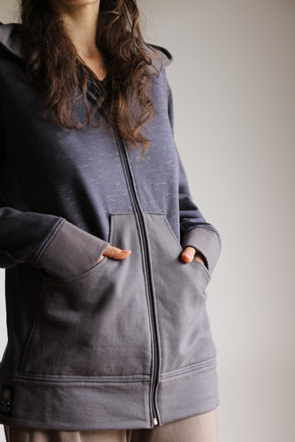 Cozy Jacket | Blue/Gray | XS - M