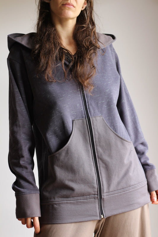Cozy Jacket | Blue/Gray | XS - M