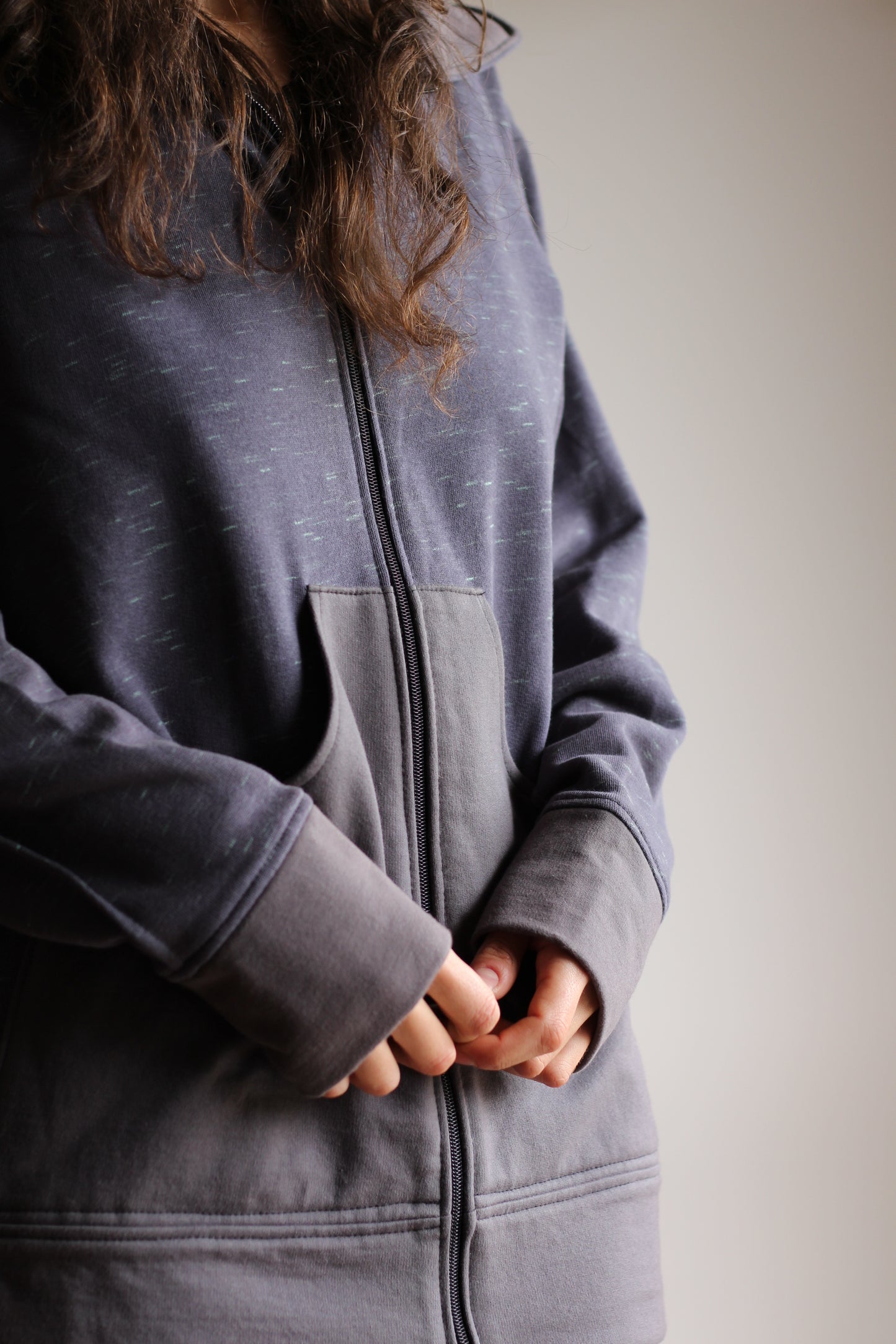 Cozy Jacket | Blue/Gray | XS - M