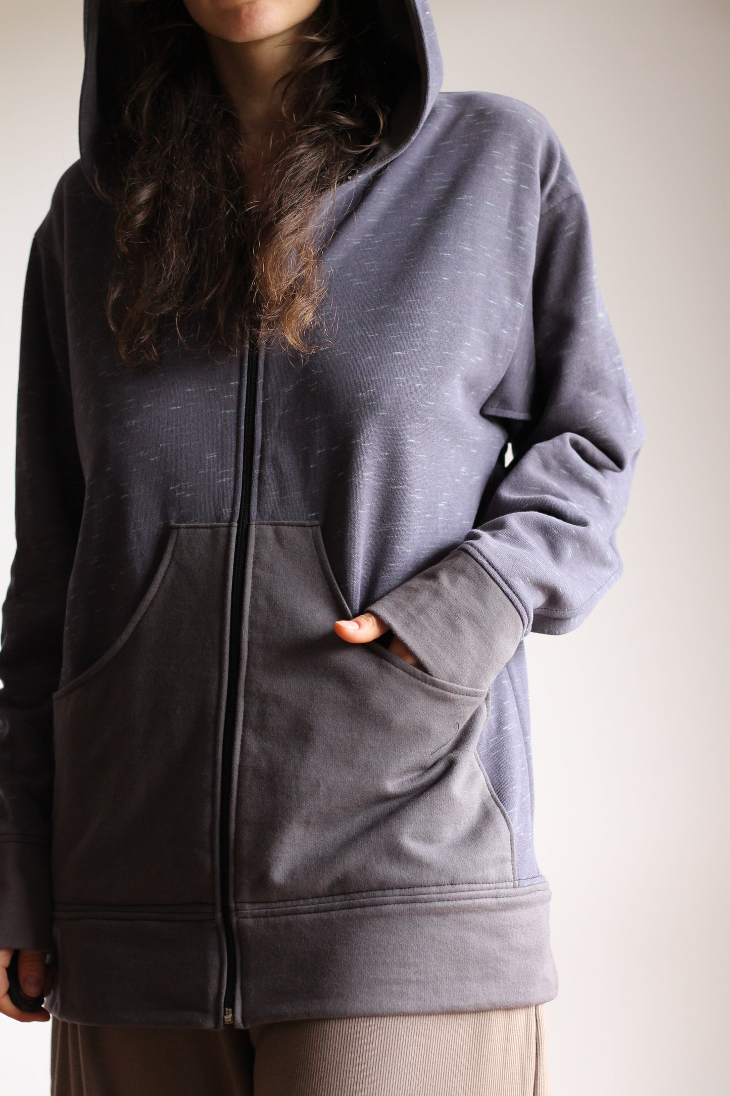 Cozy Jacket | Blue/Gray | XS - M