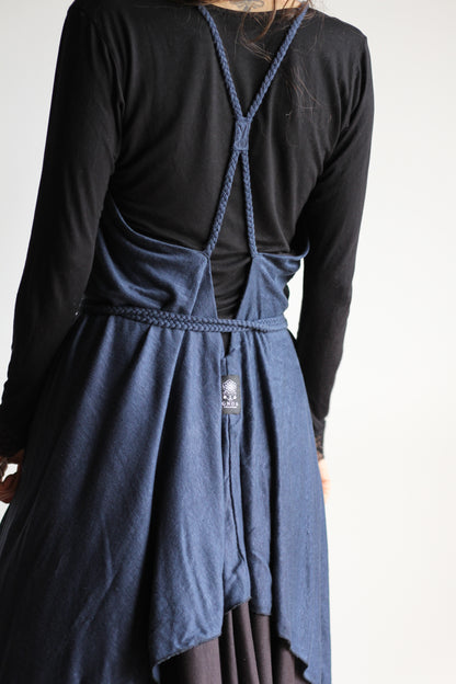 Freyja dress | Blue & Black | One size