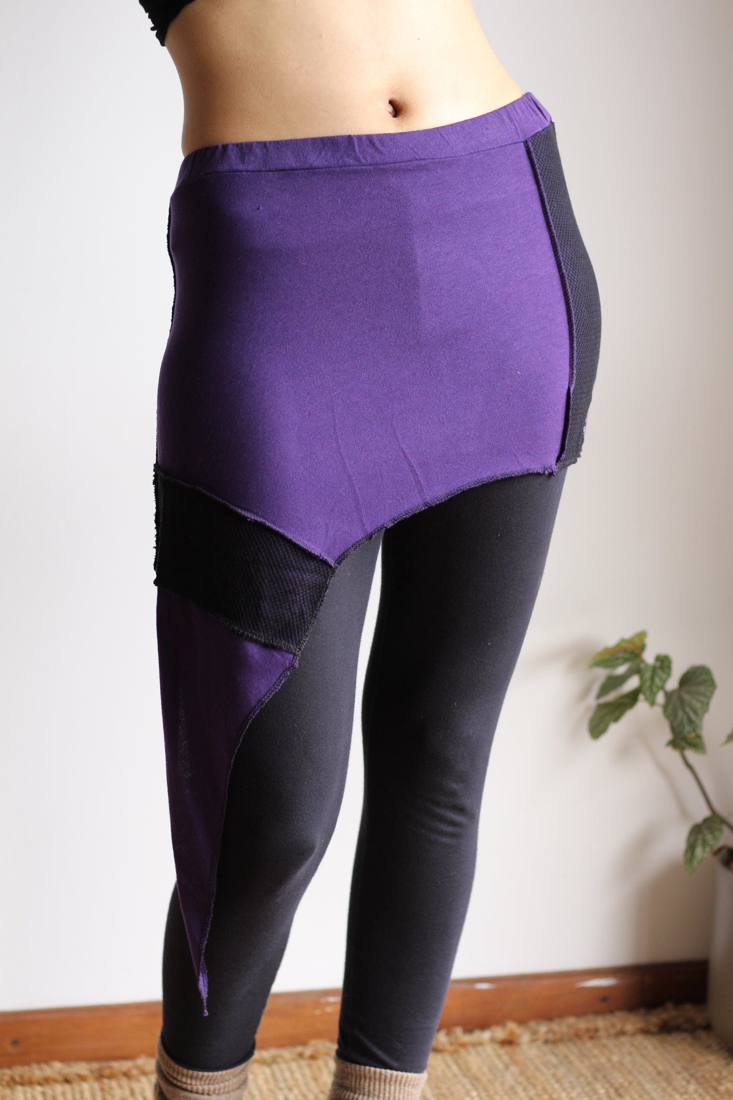 Festival Skirt | Purple & Black | S