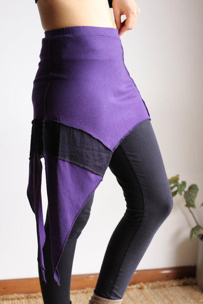 Festival Skirt | Purple & Black | S