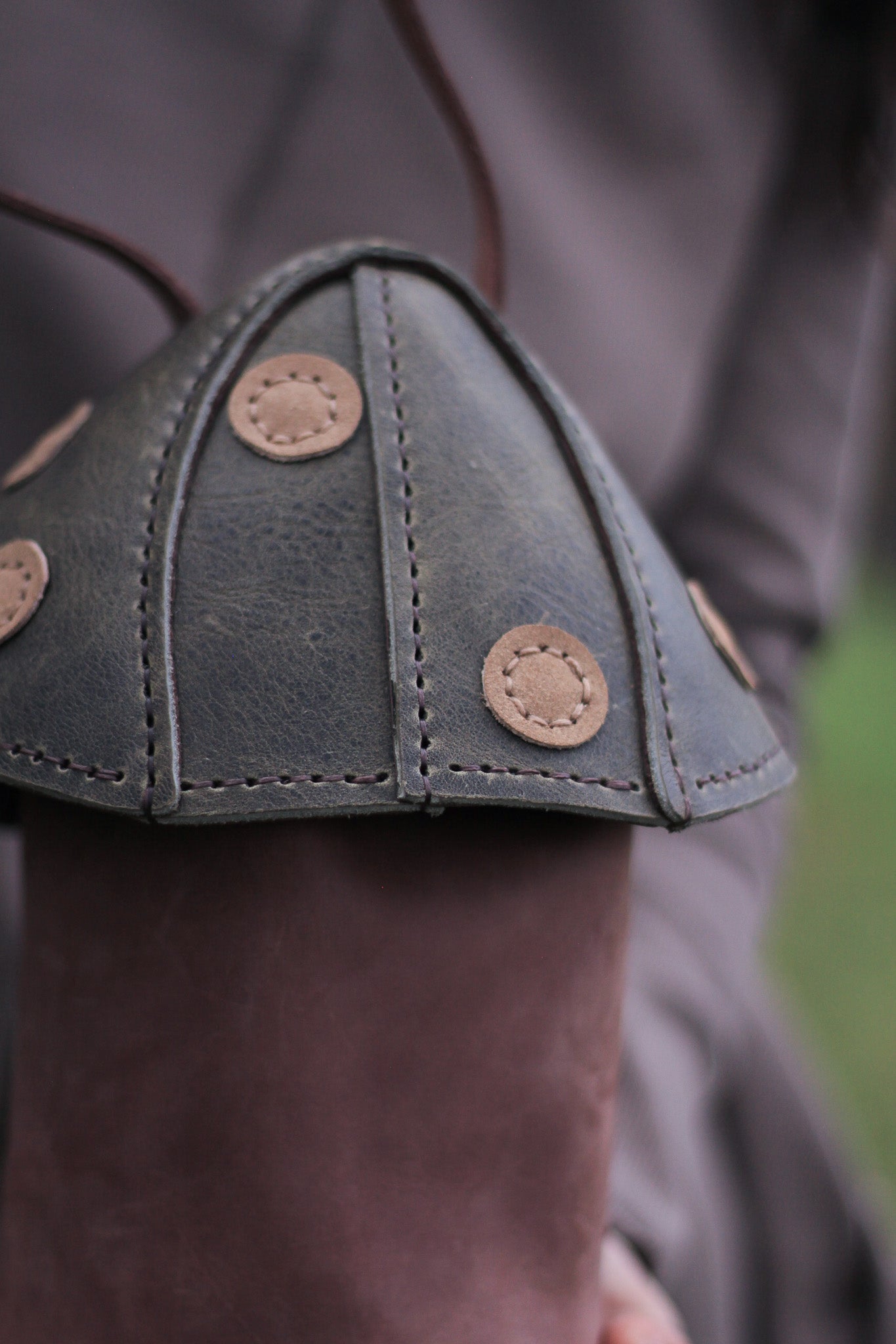 Mushie Bag | Brown & Green