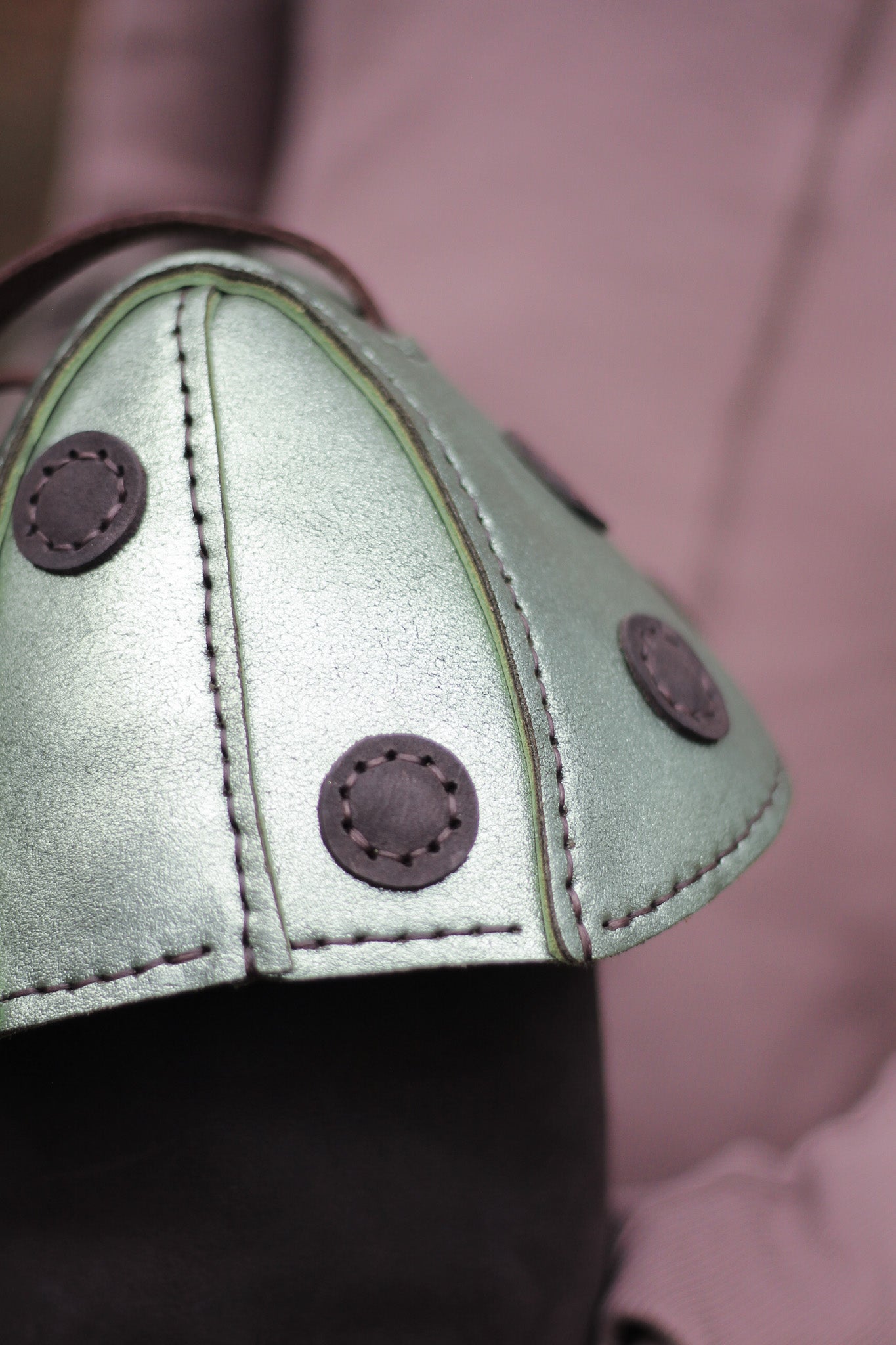 Mushie Bag | Brown & Green