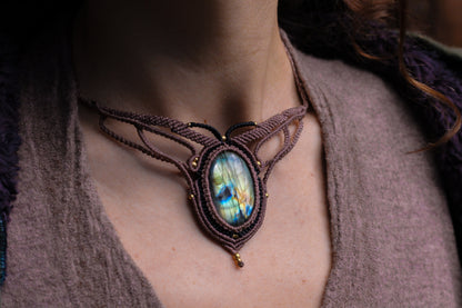 Forest Necklace | Labradorite