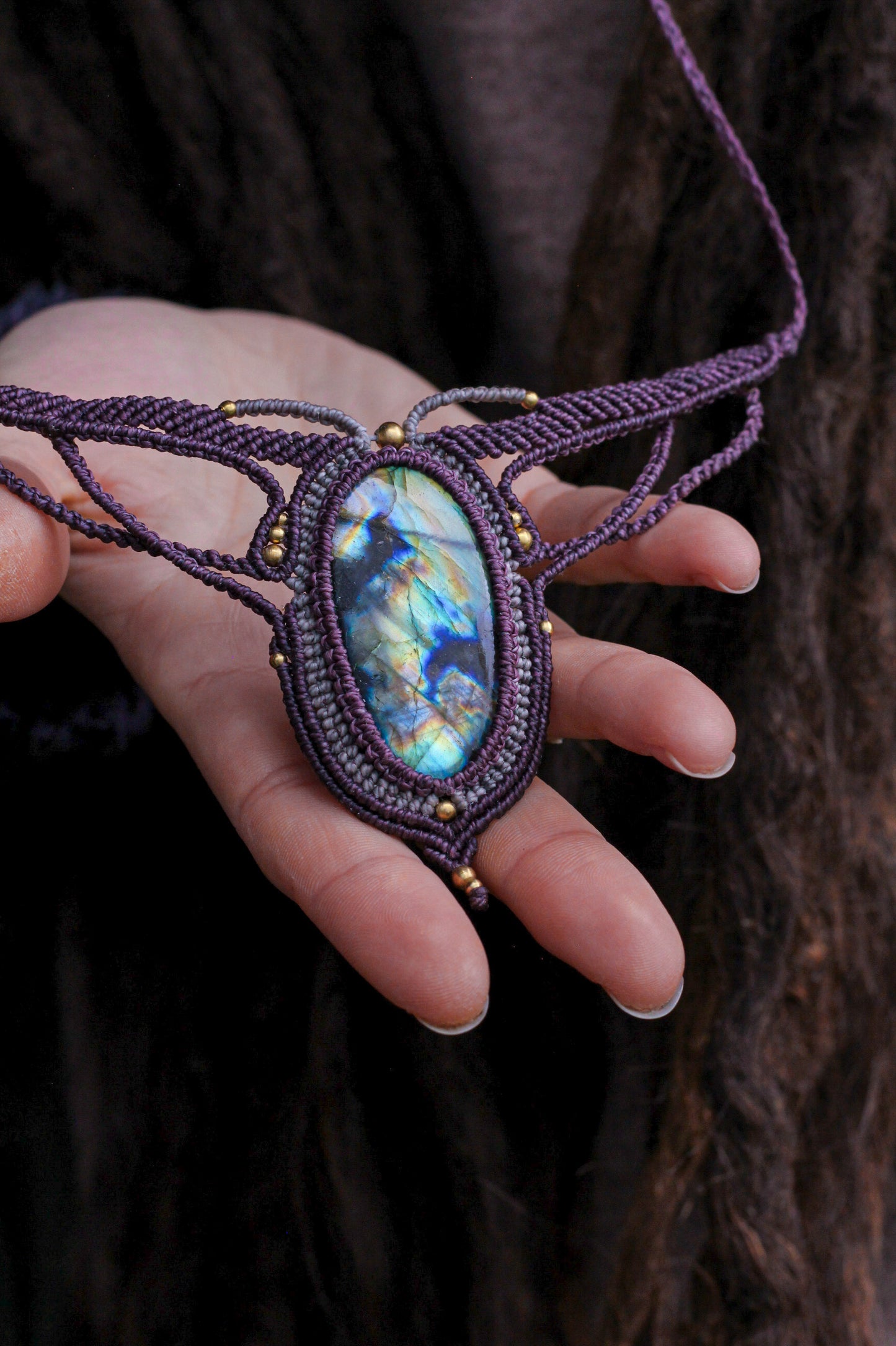 Forest Necklace | Labradorite