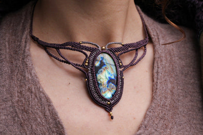 Forest Necklace | Labradorite