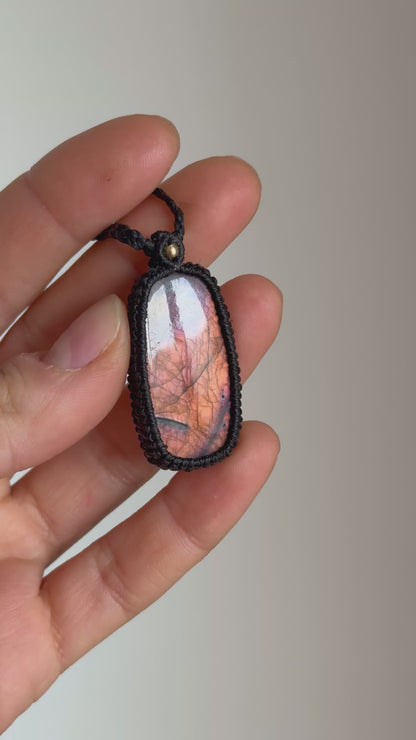 Purple Labradorite Pendant | Soul Collection