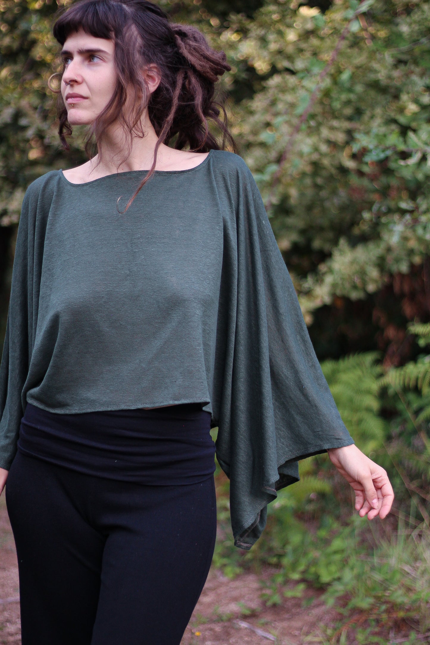 PURNA Top | linen jersey