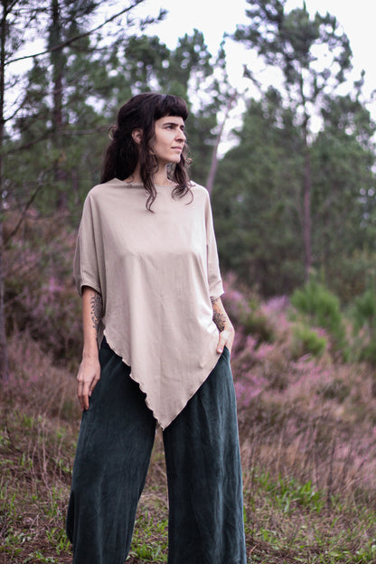 LEAF Blouse | Light beige