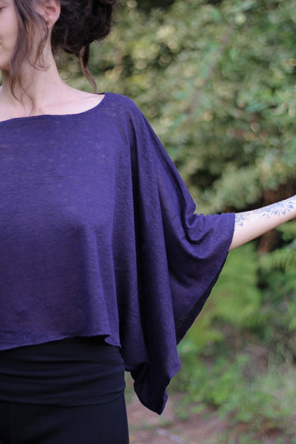 PURNA Top | linen jersey