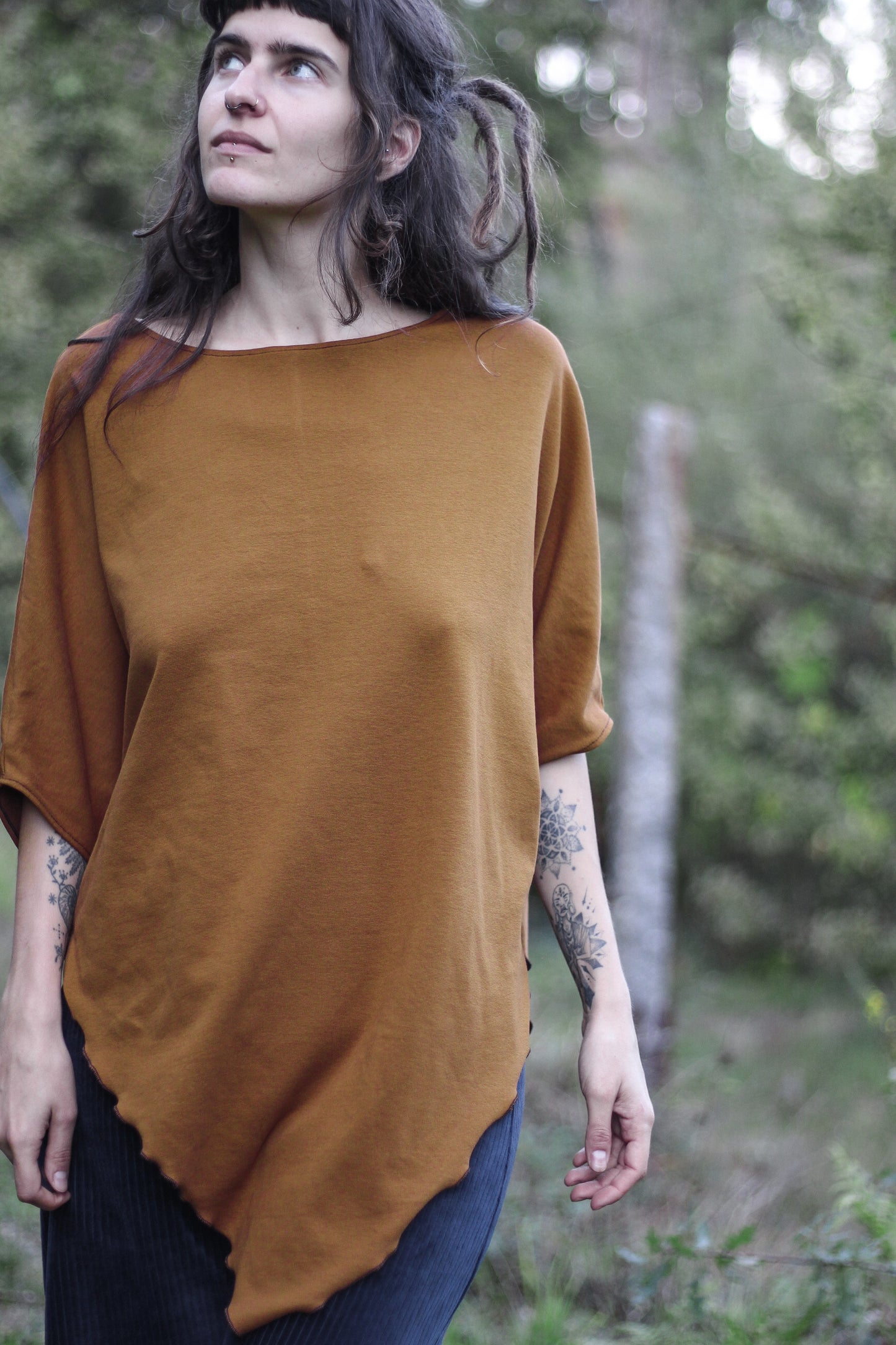 LEAF Blouse | bronze