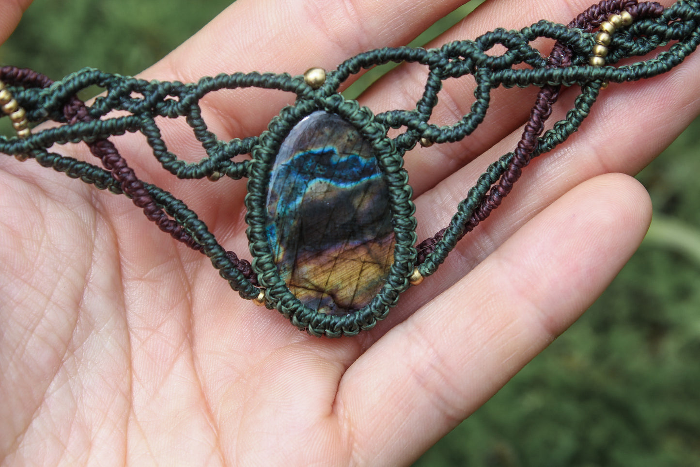 Fairy necklace | Labradorite