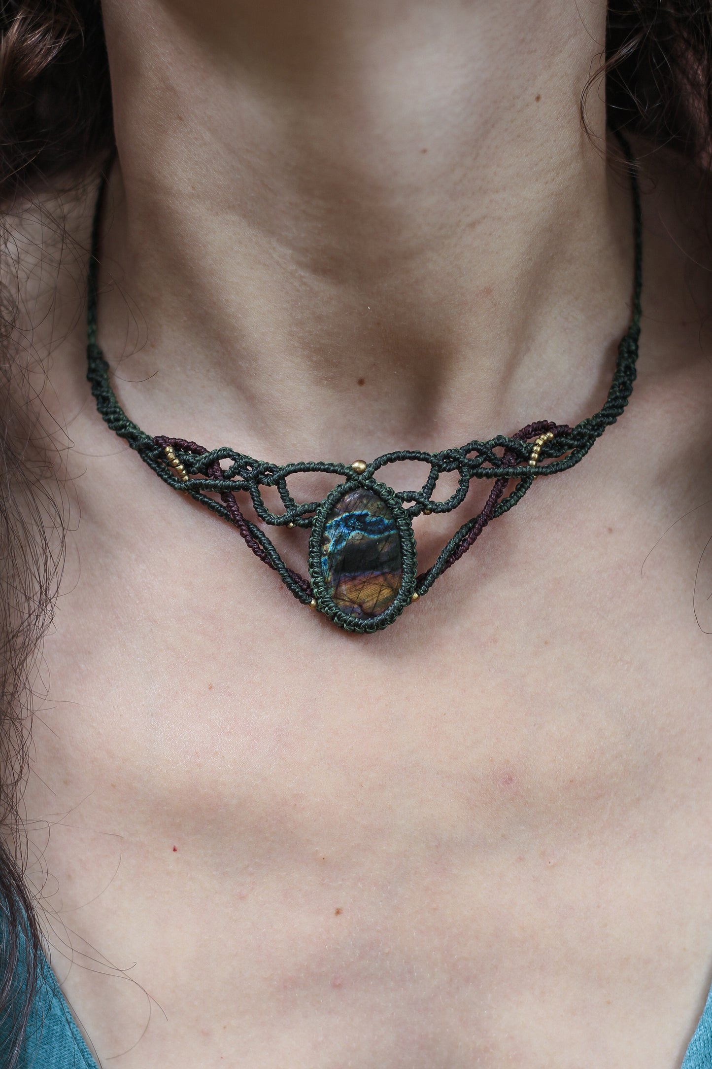 Fairy necklace | Labradorite