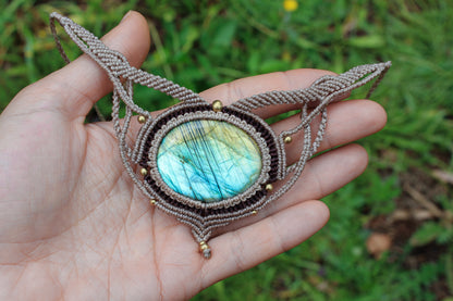 Forest Necklace | Blue labradorite