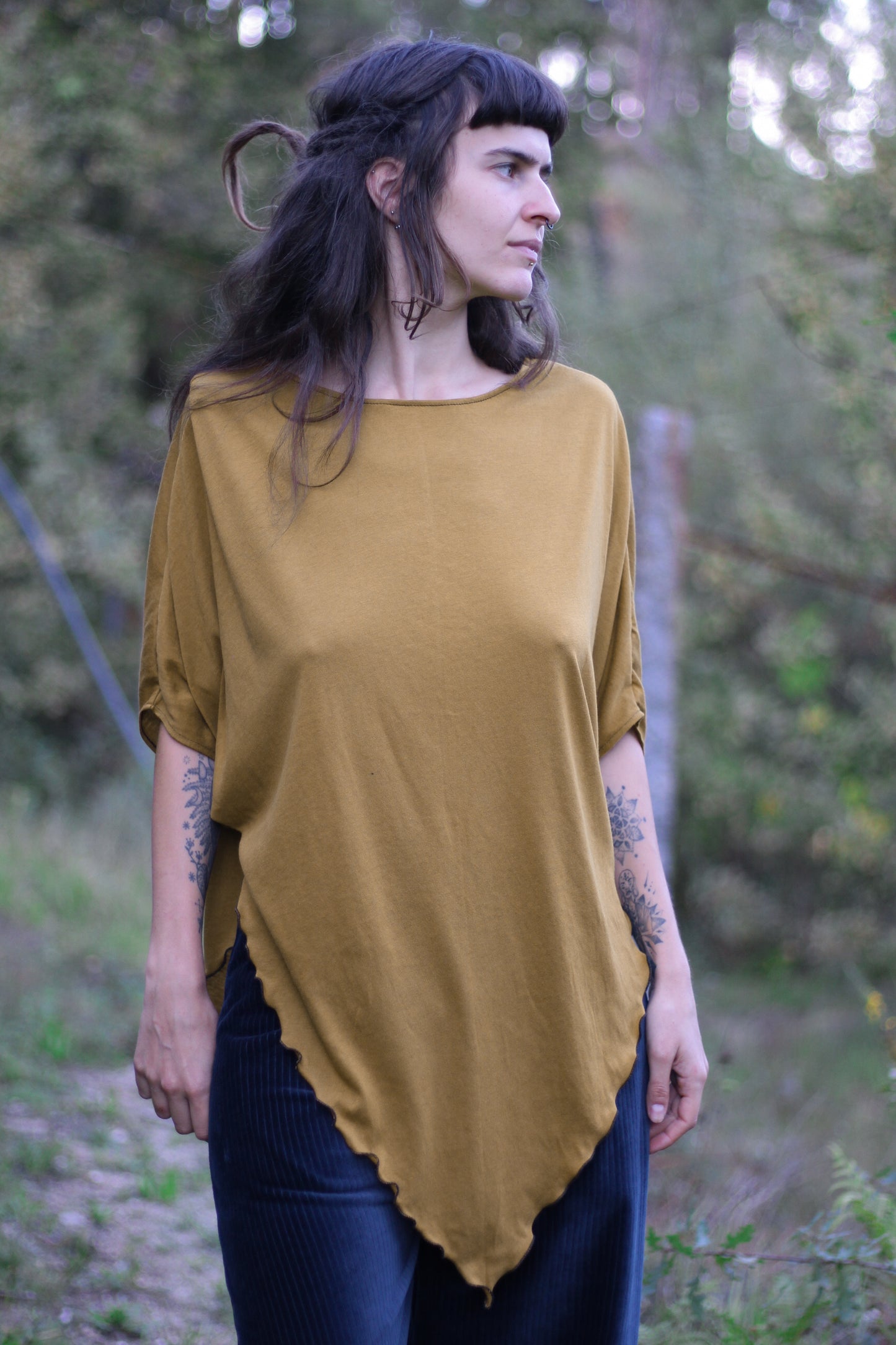 LEAF Blouse | mustard