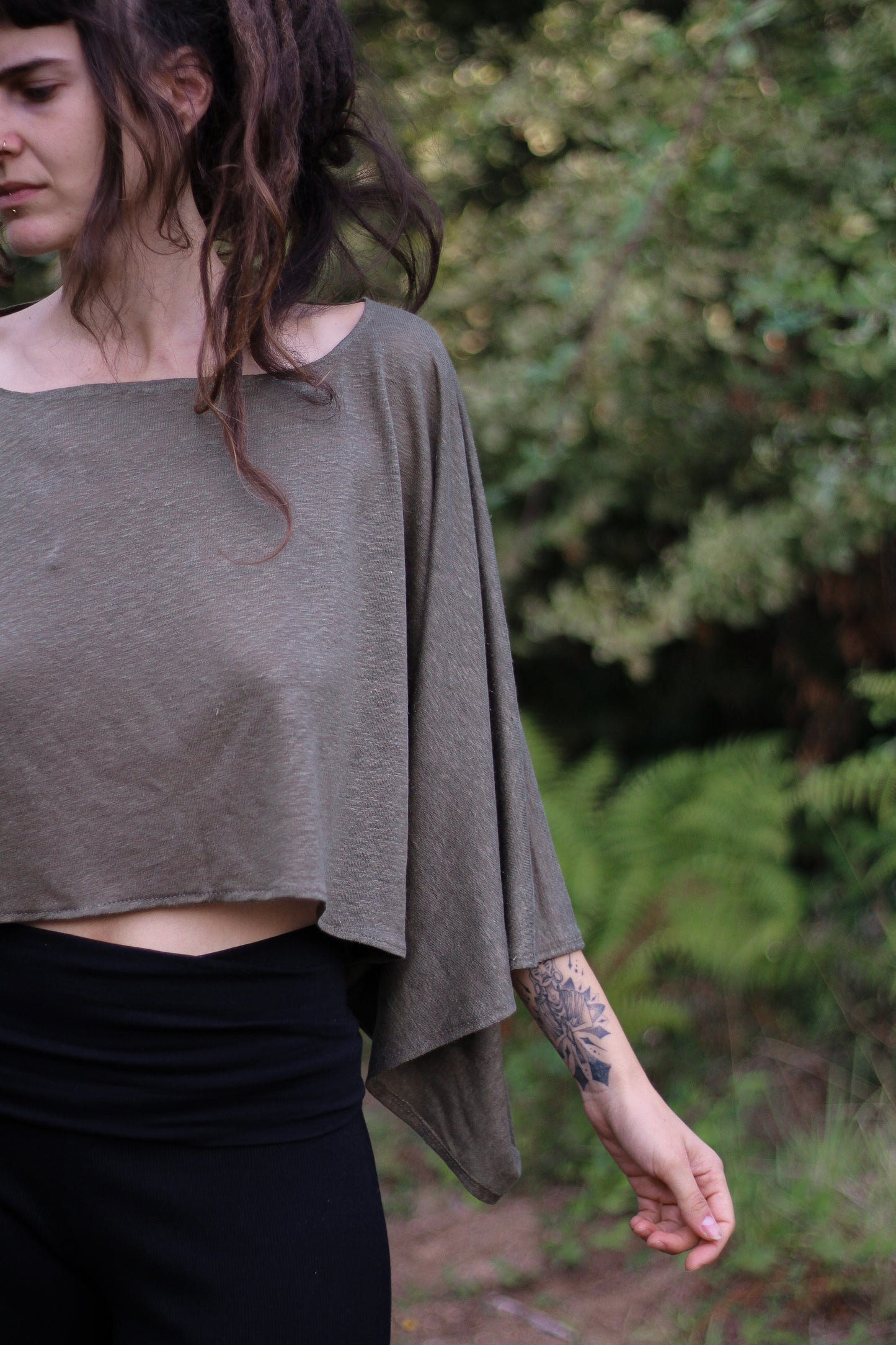 PURNA Top | linen jersey