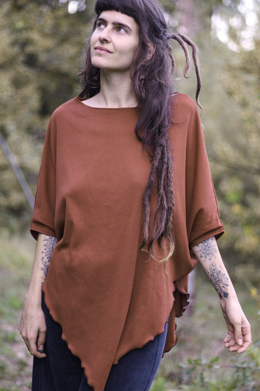 LEAF Blouse | terracota