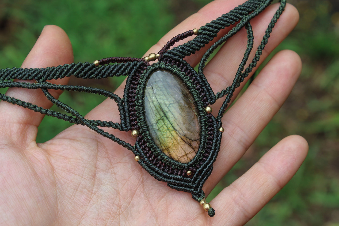 Forest Necklace | Labradorite