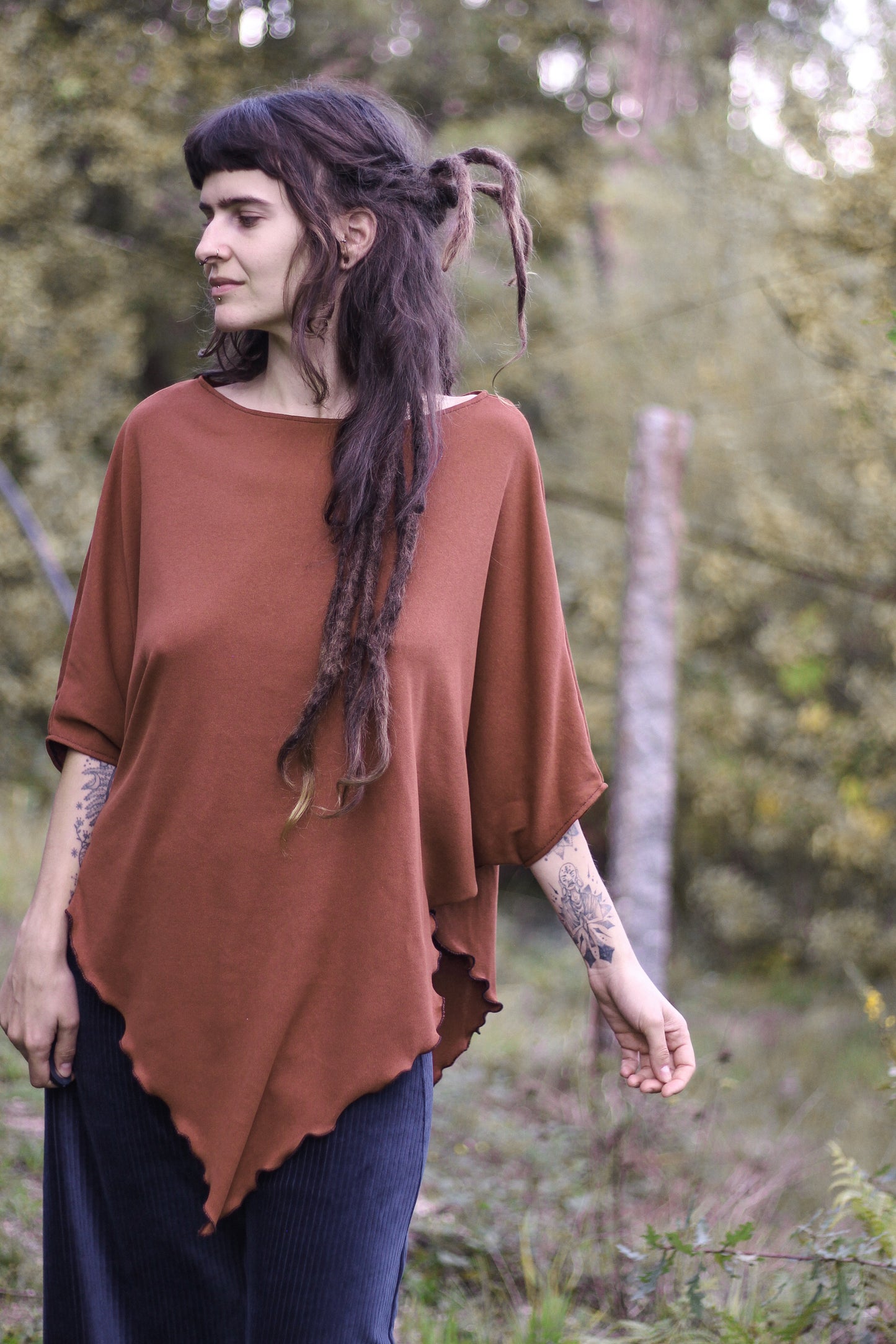 LEAF Blouse | terracota