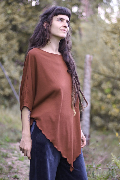 LEAF Blouse | terracota