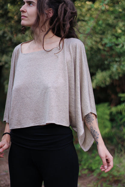 PURNA Top | linen jersey